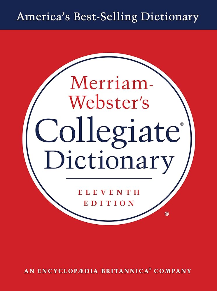 Merriam-Webster's Collegiate Dictionary, 11th Edition, Laminated Hardcover, Plain-Edged (Merriam-Webster's Collegiate Dictionary (Laminated)) cover image