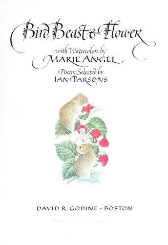 Bird, Beast and Flower cover