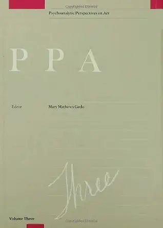 Psychoanalytic Perspectives on Art, V. 3 cover image