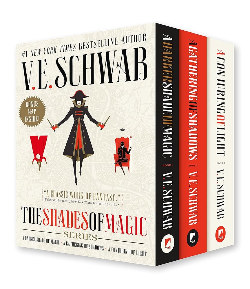 Shades of Magic Boxed Set: A Darker Shade of Magic, A Gathering of Shadows, A Conjuring of Light cover image
