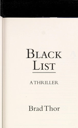 Black List: A Thriller cover