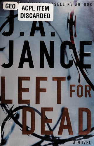 Left for Dead: A Novel (7) (Ali Reynolds Series) cover