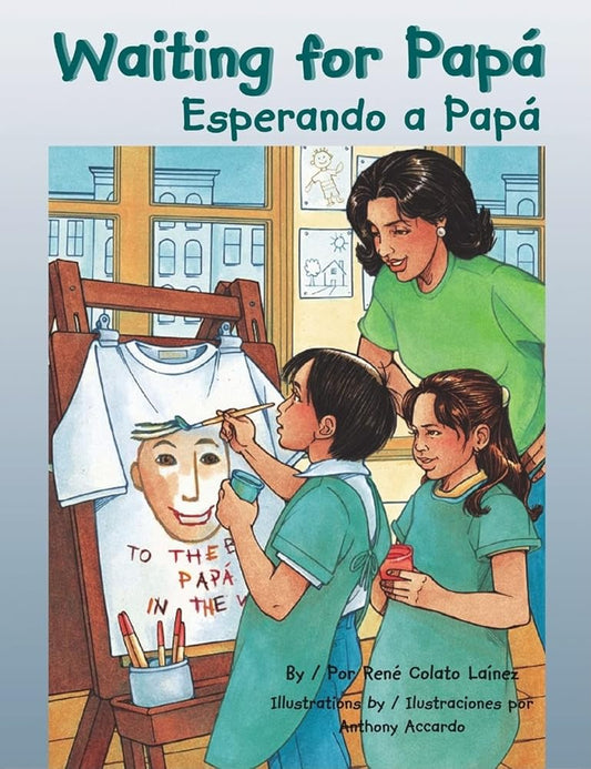 Waiting for Papa/Esperando a Papa (English and Spanish Edition) cover image