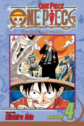 One Piece Vol. 4: The Black Cat Pirates cover