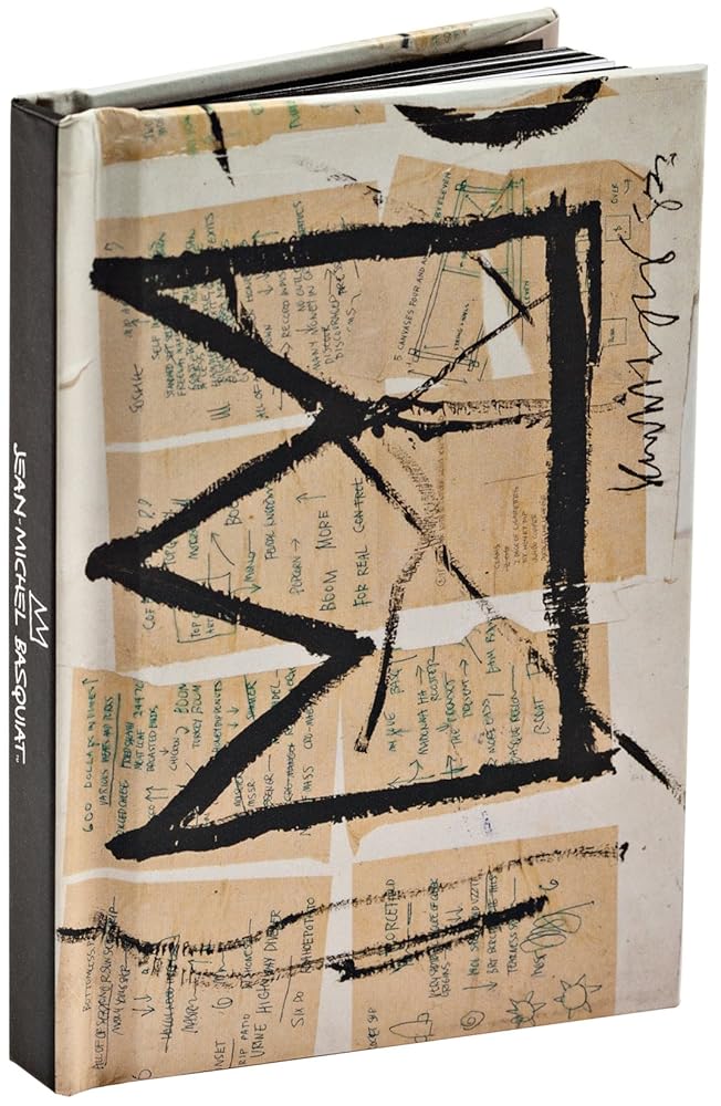 teNeues - Mini Notebook: Jean-Michel Basquiat Crown (Untitled), Hardcover, 120 Dot-Grid Pages with Lay Flat Binding: Pocket Size Mini Hardcover Notebook with Painted Edge Paper cover image