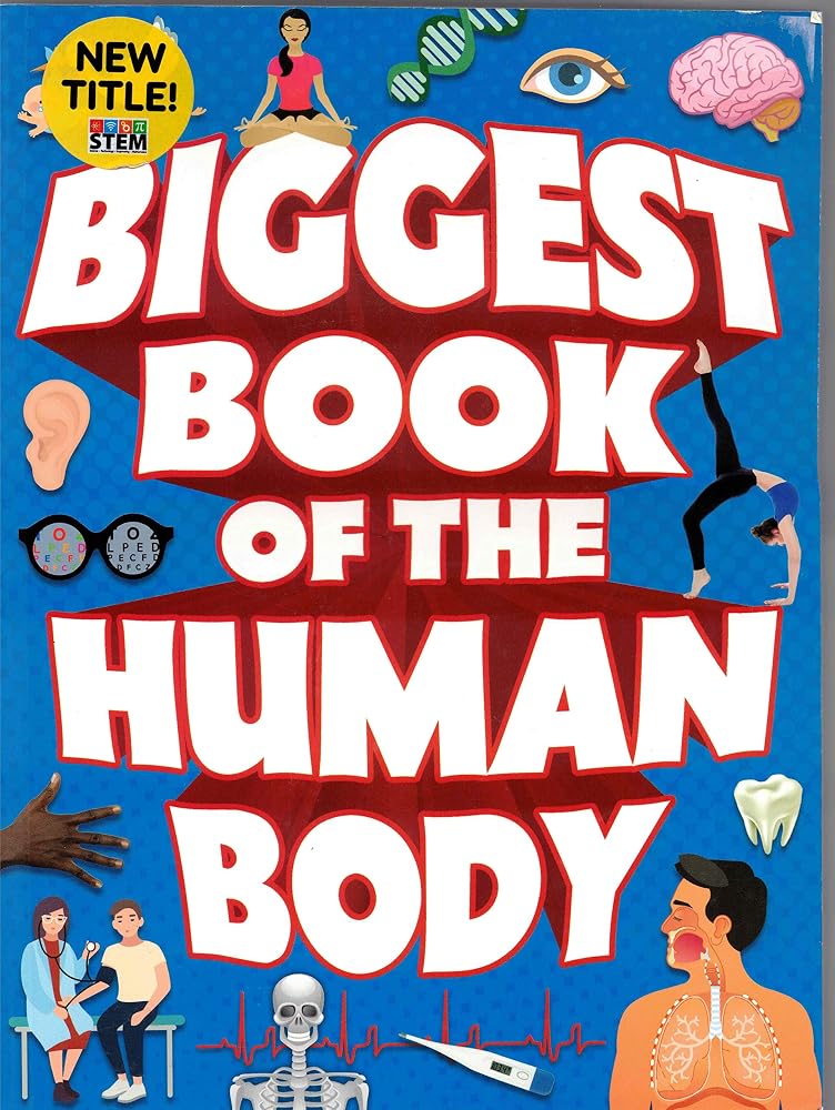 Biggest Book Of The Human Body (Kids Books) cover image