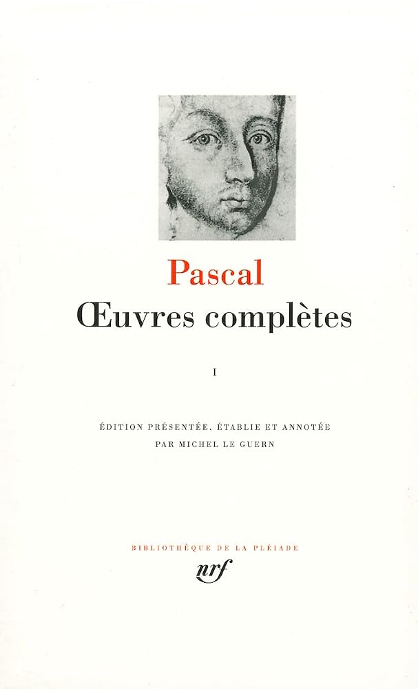 Pascal : Oeuvres complètes, tome 1 cover image