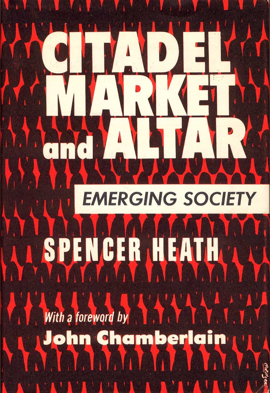 CITADEL, MARKET AND ALTAR - EMERGING SOCIETY