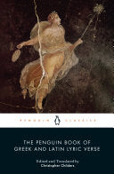 The Penguin Book of Greek and Latin Lyric Verse cover