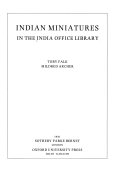 Indian Miniatures in the India Office Library cover