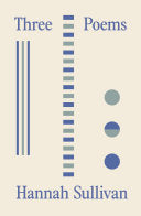 Three Poems cover