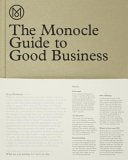 The Monocle Guide to Good Business cover
