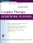 Couples Therapy Homework Planner cover