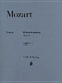 Mozart: Piano Sonatas - Volume I | Urtext Edition Without Fingering for Piano Solo | Henle Sheet Music Classical Repertoire for Pianists | ... Study and Performance (Multilingual Edition) cover