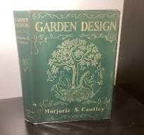 Garden Design: The principles of abstract design as applied to landscape composition by Marjorie Sewell Cautley. Illustrated with line cuts by Dirk J. Luykx. 1935 [Leather Bound]
