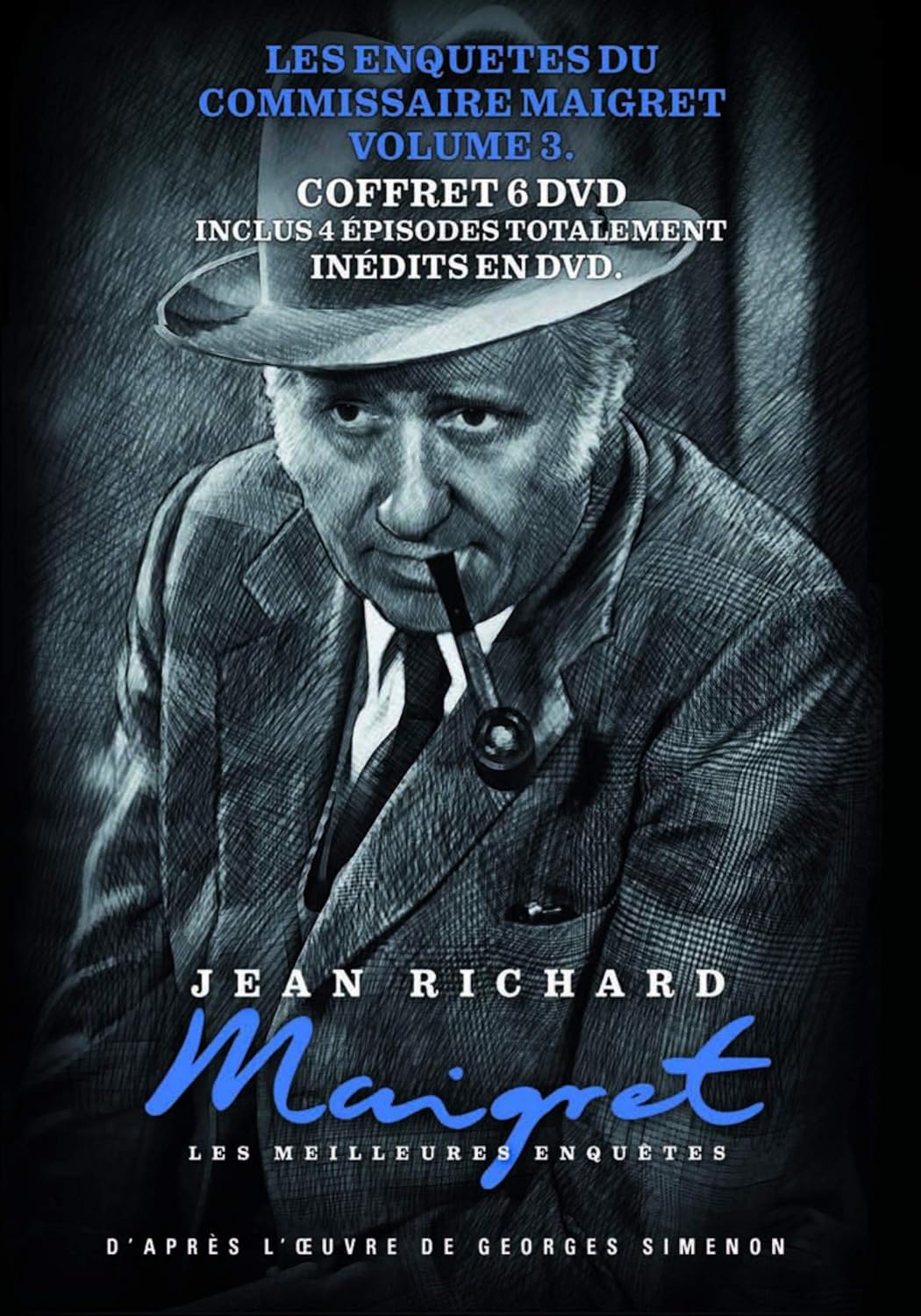 Les enquêtes du commissaire Maigret Volume 3 : Coffret Métal - 11 Épisodes
