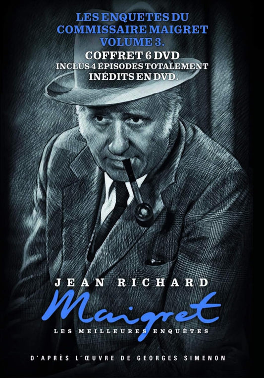 Les enquêtes du commissaire Maigret Volume 3 : Coffret Métal - 11 Épisodes