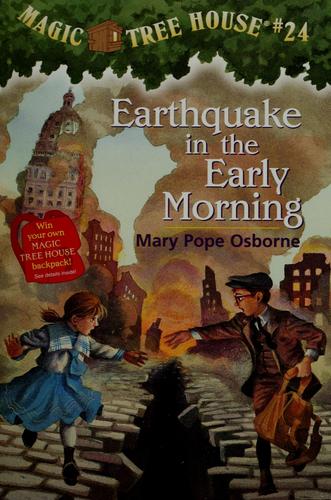 Earthquake in the Early Morning (Magic Tree House #24) (Magic Tree House (R)) cover