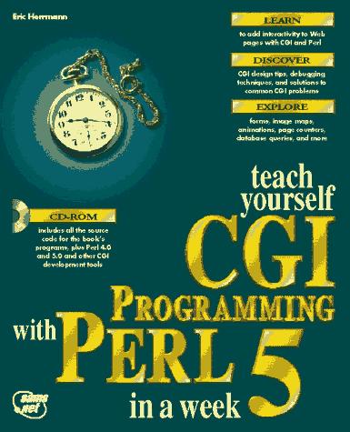 Teach Yourself Cgi Programming With Perl in a Week cover