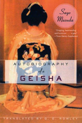 Autobiography of a Geisha cover
