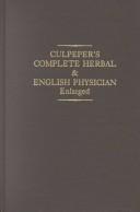 Culpeper's Complete Herbal and English Physician cover