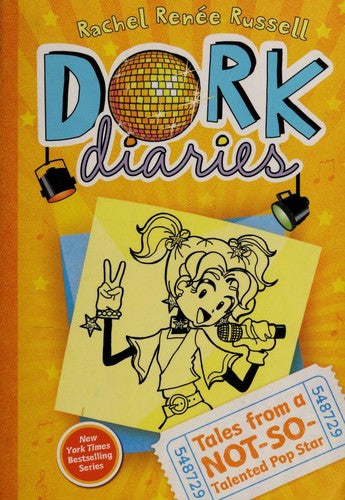 Tales from a Not-So-Talented Pop Star (Dork Diaries #3) cover