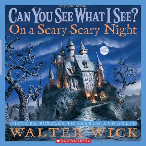Can You See What I See? On a Scary Scary Night: Picture Puzzles to Search and Solve cover