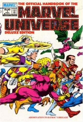 Essential Official Handbook of the Marvel Universe - Deluxe Edition, Vol. 1 (Marvel Essentials) cover