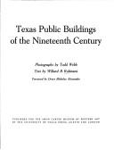 Texas Public Buildings of the Nineteenth Century (Publication, No. 2) cover
