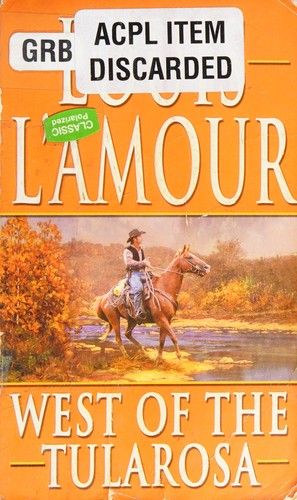West of the Tularosa cover