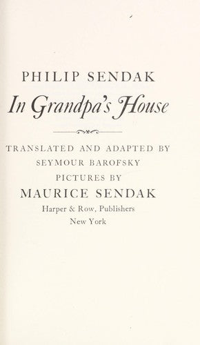In Grandpa's House cover