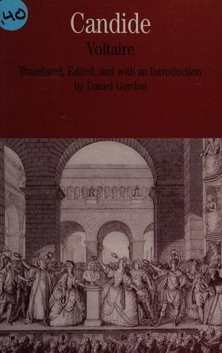 Candide (The Bedford Series in History and Culture) cover