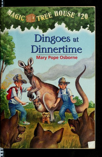 Dingoes at Dinnertime (Magic Tree House, No. 20) cover