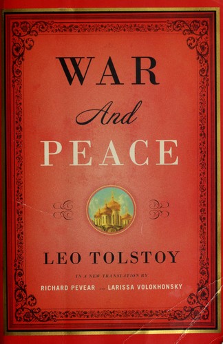 War and Peace (Vintage Classics) cover