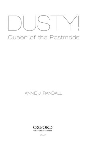 Dusty!: Queen of the Postmods cover