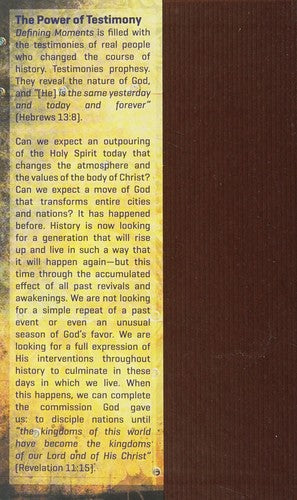 Defining Moments: God-Encounters with Ordinary People Who Changed the World (Spiritual Biographies of John Wesley, Charles G. Finney, Dwight L. Moody, ... Kathryn Kuhlman, Heidi Baker, and More cover