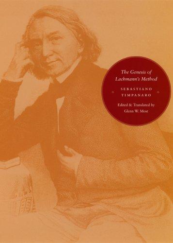 The Genesis of Lachmann's Method cover