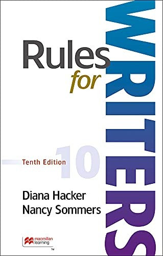 Rules for Writers cover