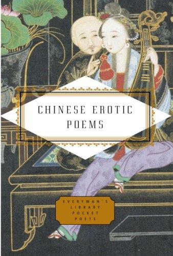 Chinese Erotic Poems (Everyman's Library Pocket Poets Series) cover