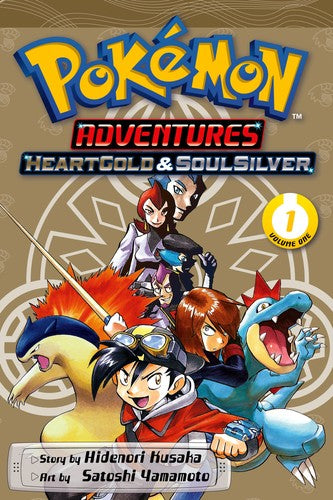 Pokémon Adventures: Heart Gold & Soul Silver, Vol. 1 cover