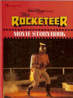 Walt Disney Pictures Presents the Rocketeer Movie Storybook cover