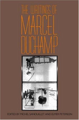 The Writings Of Marcel Duchamp (Da Capo Paperback) cover