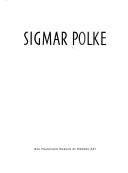 Sigmar Polke cover