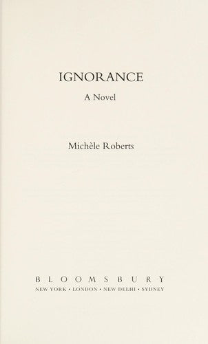 Ignorance: A Novel cover