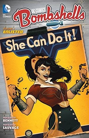 DC Comics: Bombshells Vol. 1: Enlisted cover