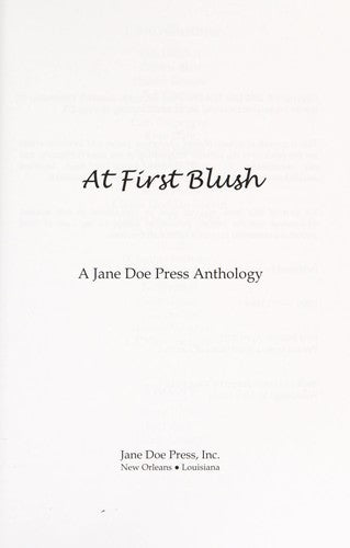 At First Blush cover