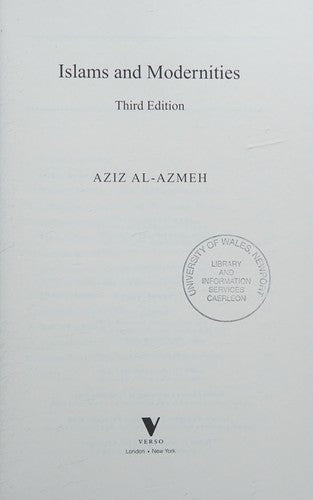 Islams and Modernities cover