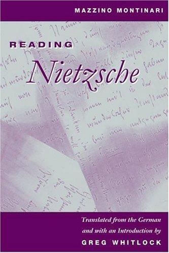 Reading Nietzsche (International Nietzsche Studies) cover