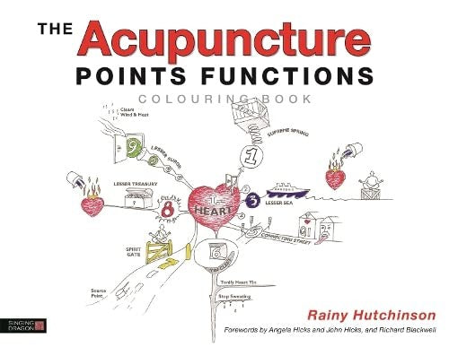 The Acupuncture Points Functions Colouring Book cover