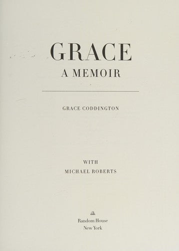 Grace: A Memoir cover